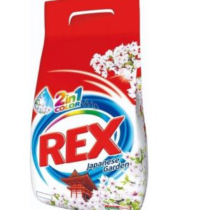 Rex 3x Action Color Japanese Garden 2in1 Washing powder colored fabrics 6 kg